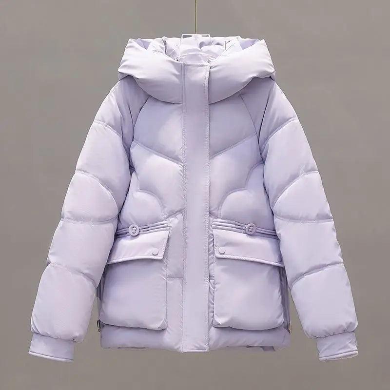 Women's Hooded Padded Jacket – Cozy Warmth for Winter Days 2