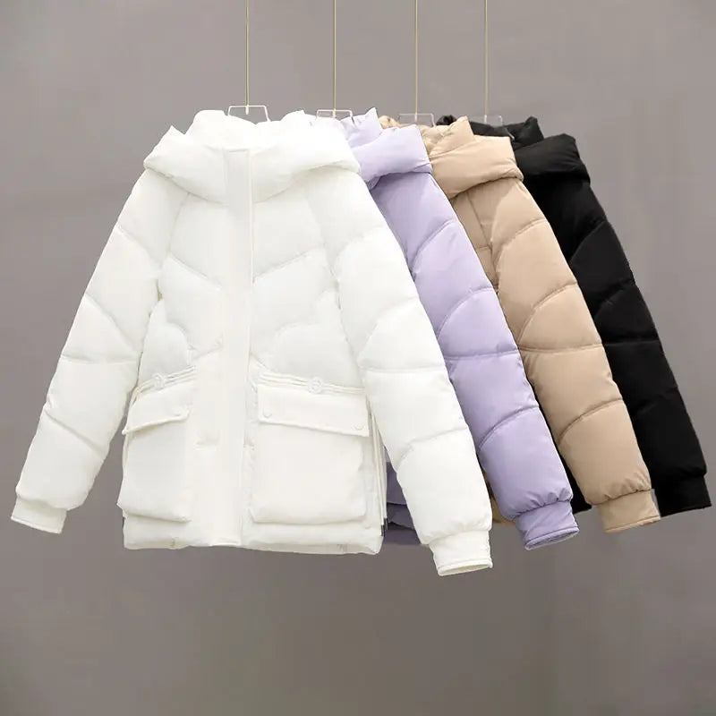 Women's Hooded Padded Jacket – Cozy Warmth for Winter Days 5