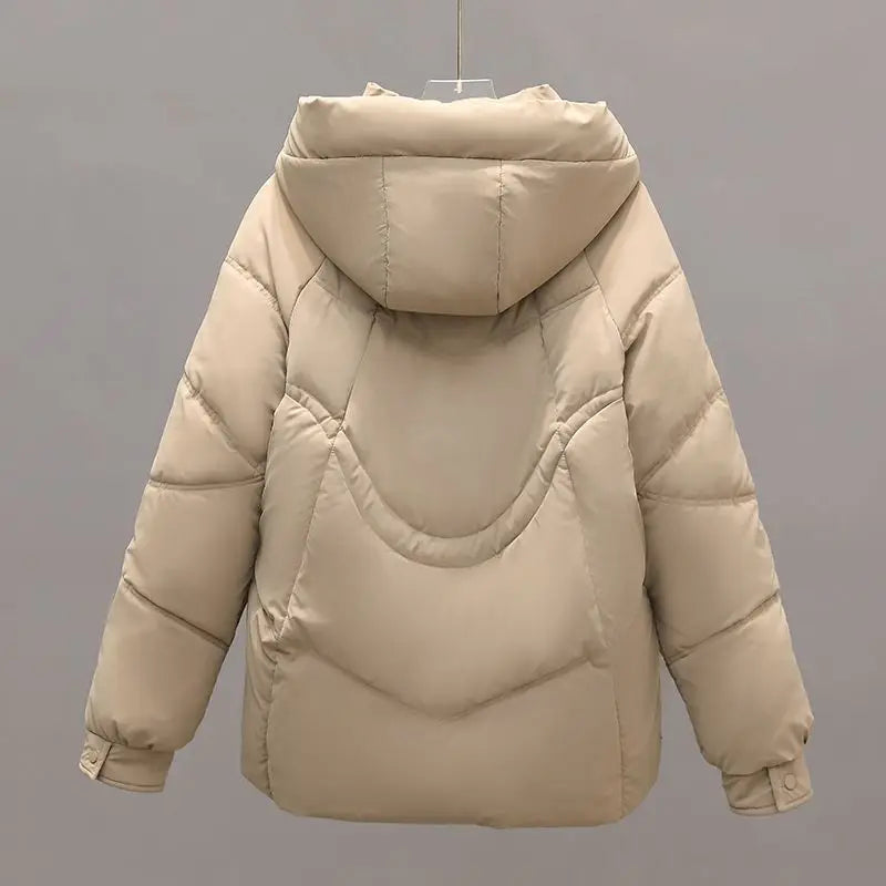 Women's Hooded Padded Jacket – Cozy Warmth for Winter Days 6