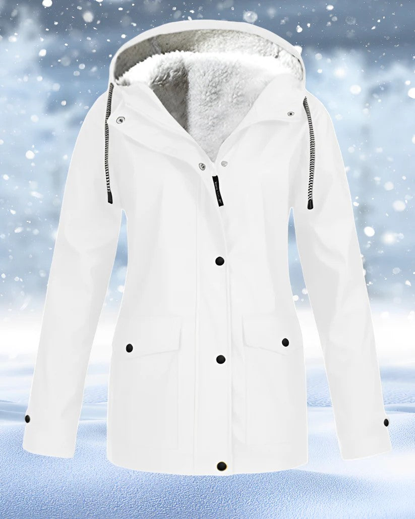 Women's Hooded Parka – Faux Shearling Lining for Ultimate Warmth 11