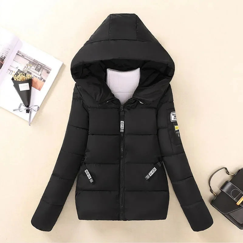Women's Hooded Parka – Warm Padded Jacket for Winter Comfort 3
