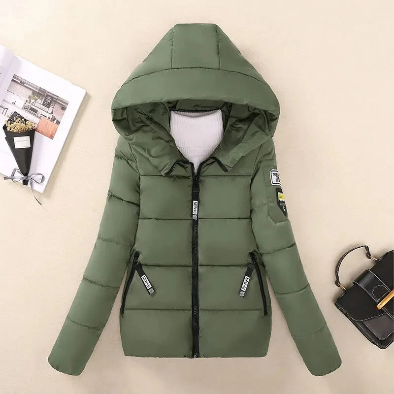Women's Hooded Parka – Warm Padded Jacket for Winter Comfort 4