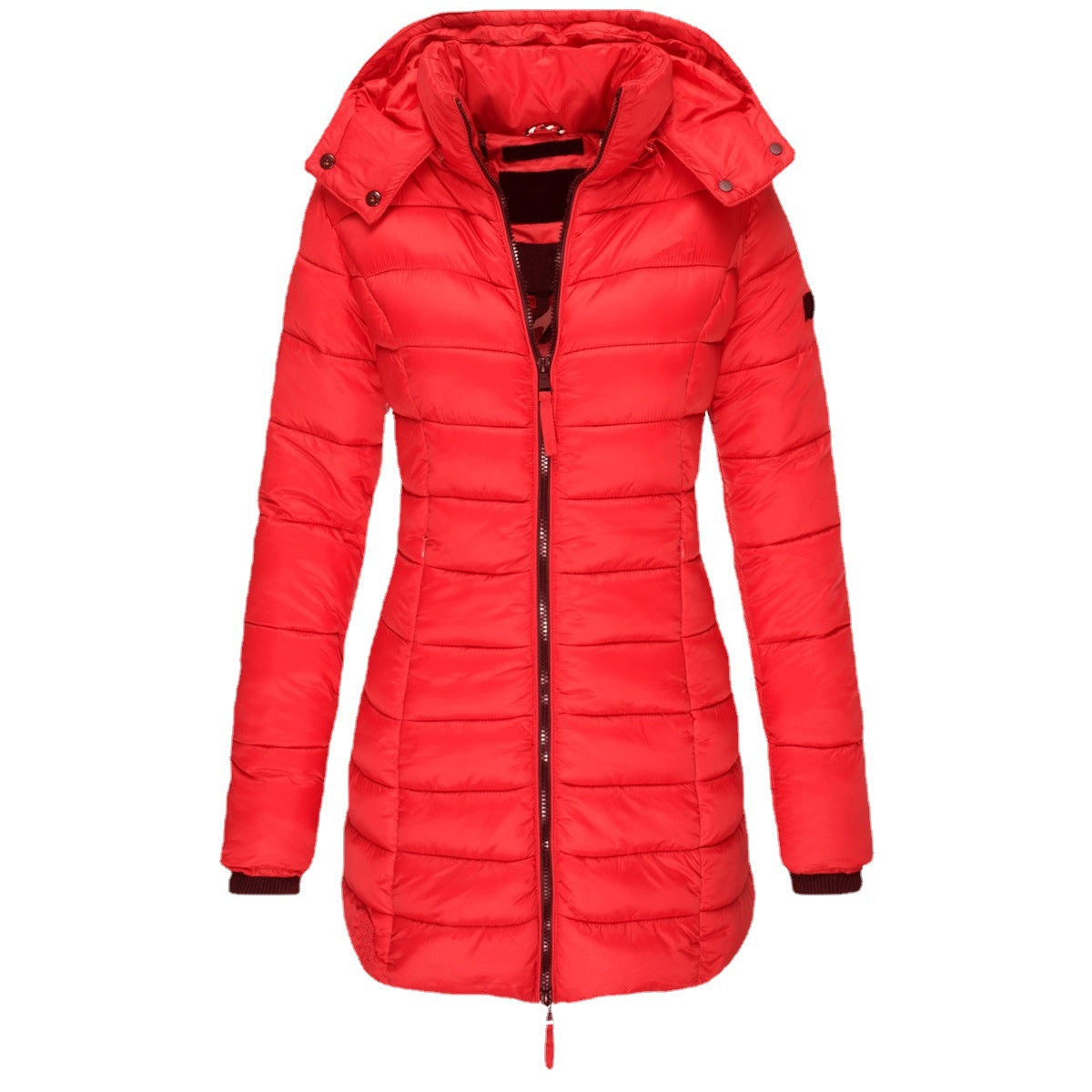Women's Hooded Puffer Jacket – Insulated Warmth for Winter 1