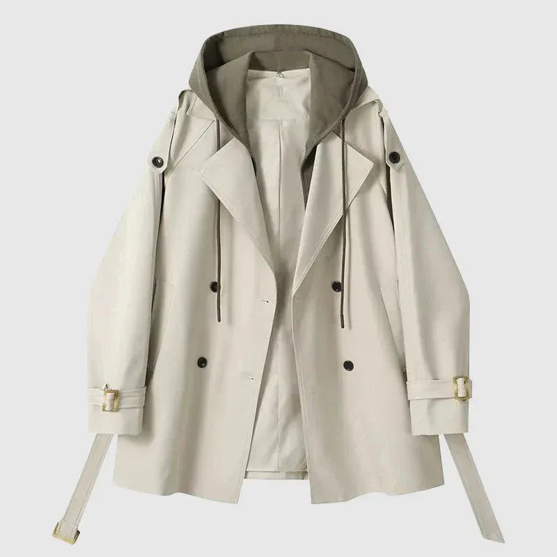 Women’s Hooded Trench Coat – Oversized Style for Chic Comfort 1