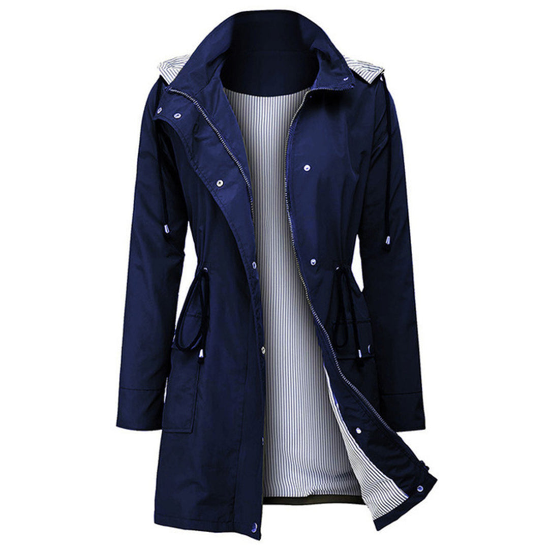 Women's Hooded Windbreaker – Stylish Rainproof Jacket for All Seasons 6