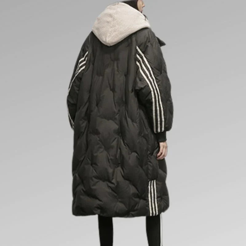 Women's Hooded Winter Jacket – Knee-Length & Cozy Warmth 5