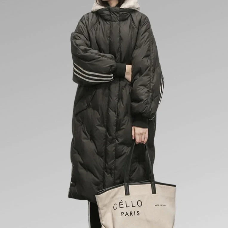 Women's Hooded Winter Jacket – Knee-Length & Cozy Warmth 7