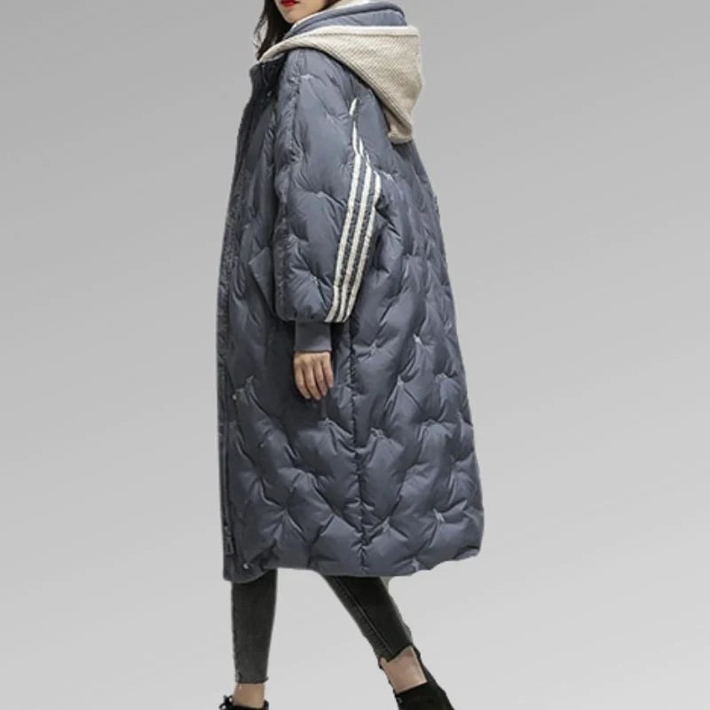 Women's Hooded Winter Jacket – Knee-Length & Cozy Warmth 9