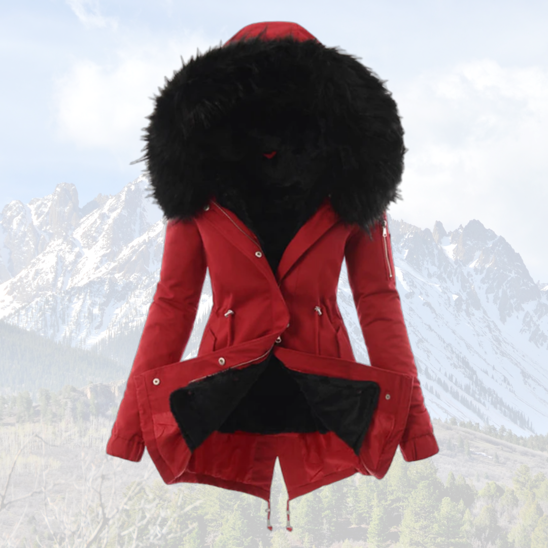 Women's Insulated Winter Jacket – Stylish Faux-Fur Hood for Warmth 1