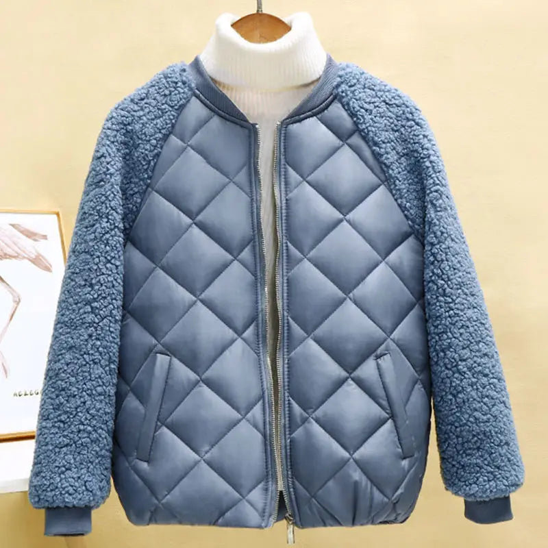 Women's Jacket – Lightweight Faux Lamb Wool for Cozy Winter Style 1