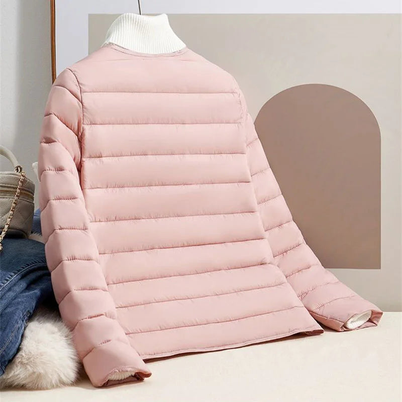 Women's Lightweight Down Jacket - Slim Fit for Stylish Warmth 2