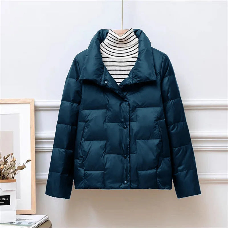 Women's Lightweight Down Jacket – Stylish & Packable Comfort 1