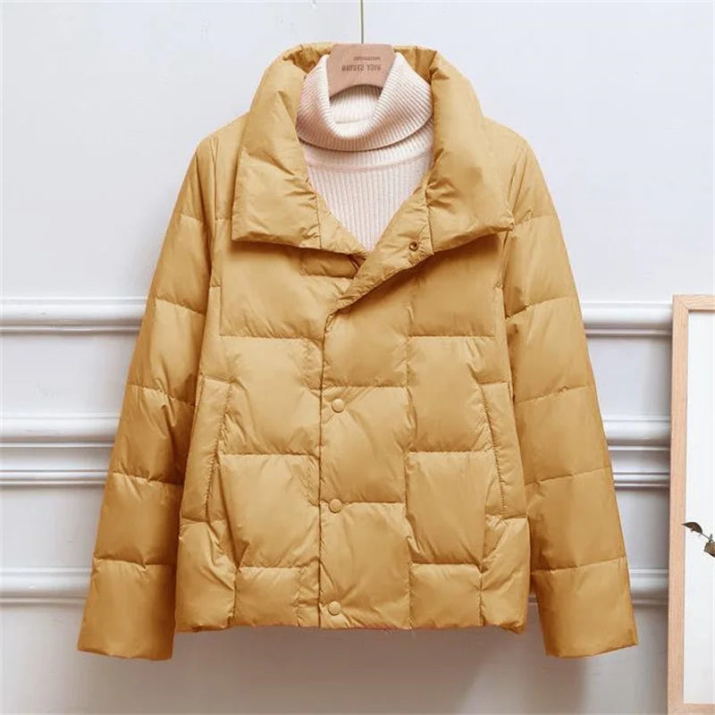 Women's Lightweight Down Jacket – Stylish & Packable Comfort 6