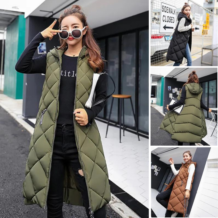 Women’s Long Puffer Jacket – Stylish Warmth for Winter Days 1