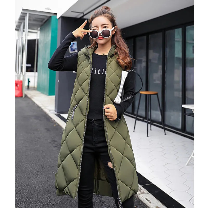 Women’s Long Puffer Jacket – Stylish Warmth for Winter Days 2