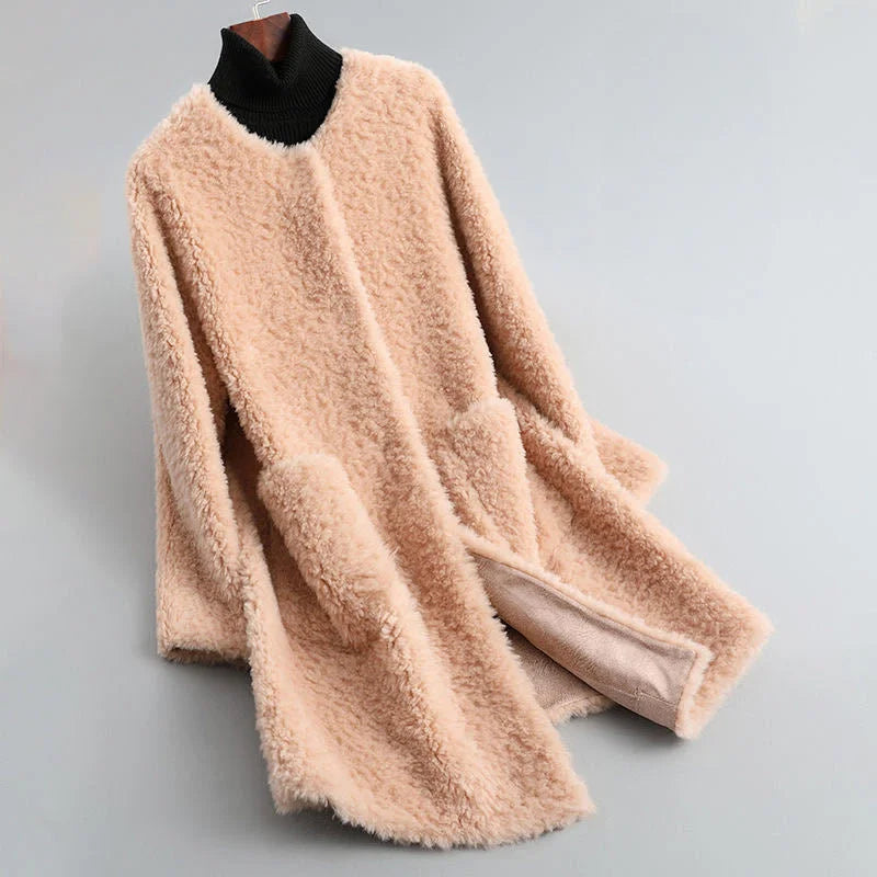 Women's Long Teddy Fur Jacket – Cozy Warmth for Winter Days 4