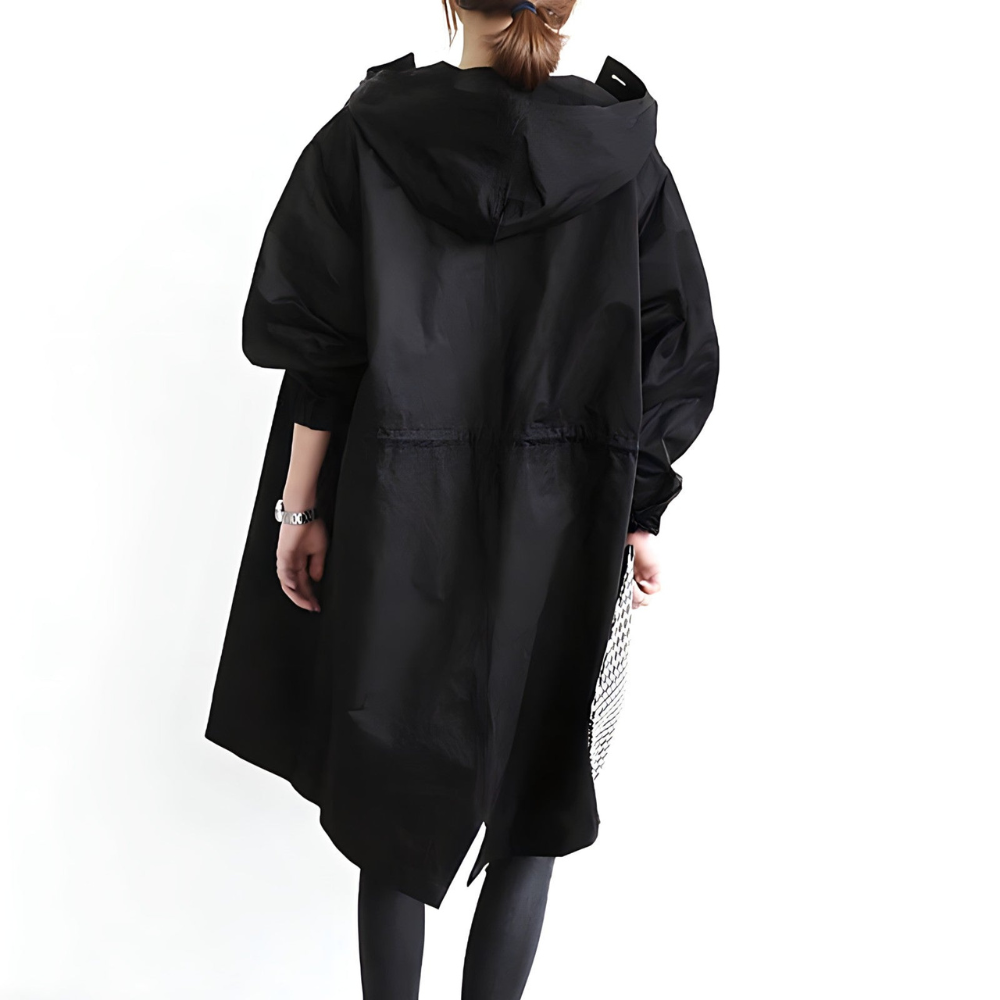 Women's Long Windbreaker Jacket – Stylish Comfort for Autumn 3