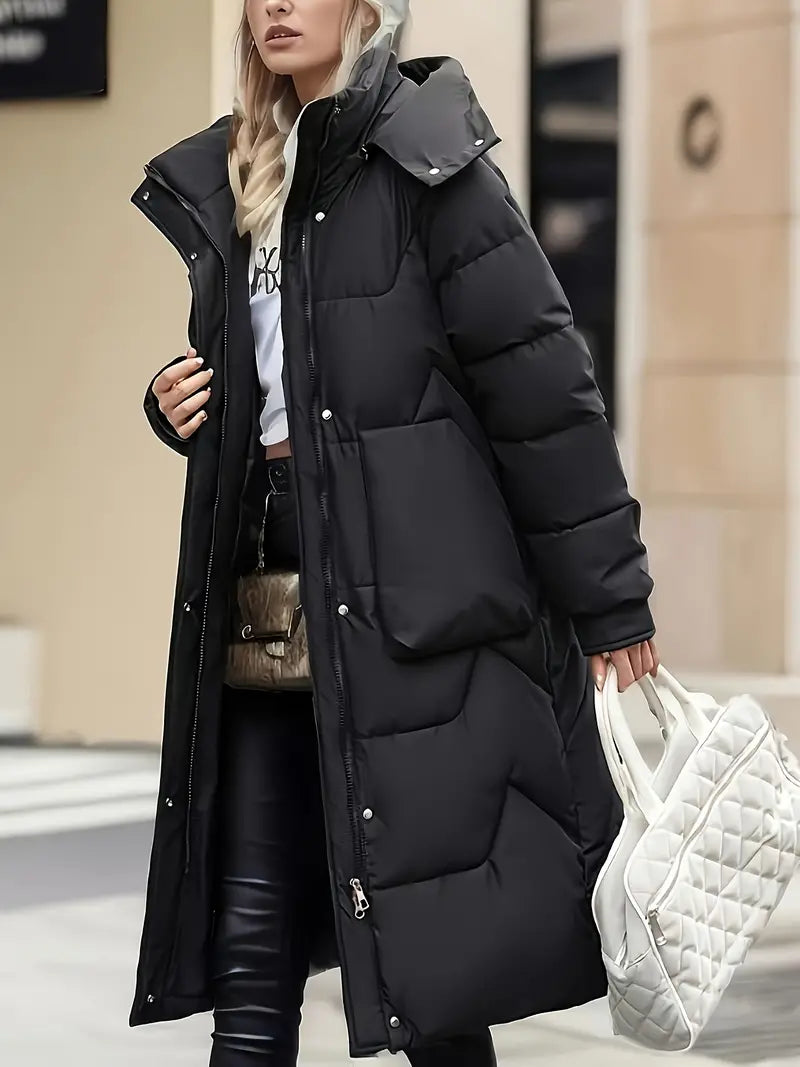 Women's Mid-Length Down Jacket – Stylish Warmth for Winter 1