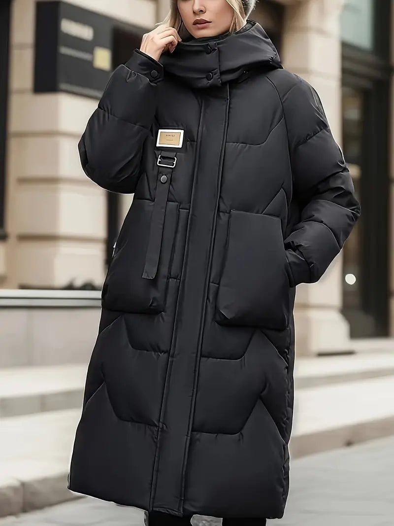 Women's Mid-Length Down Jacket – Stylish Warmth for Winter 4