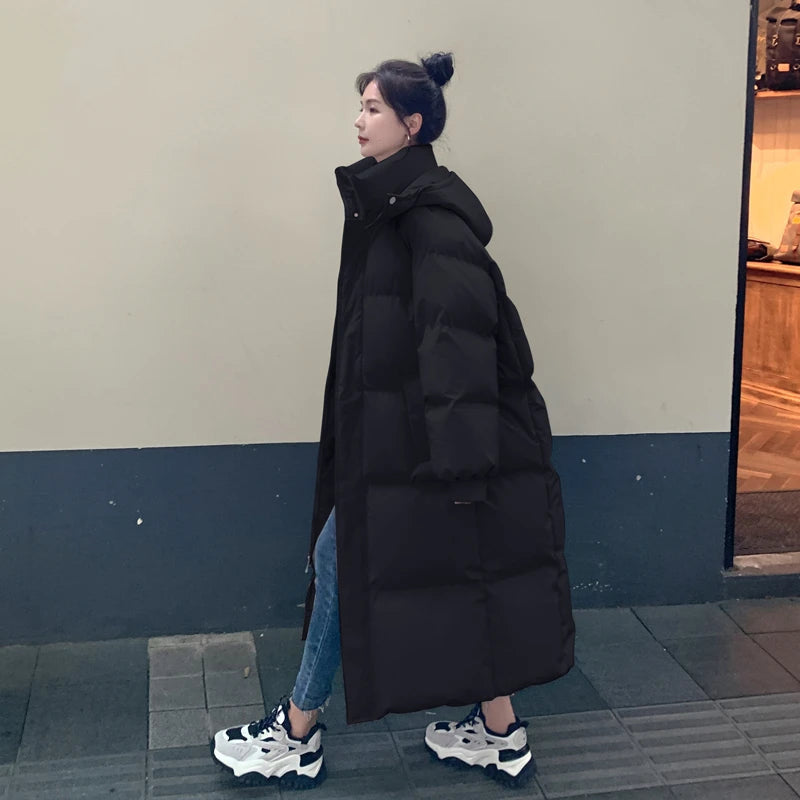Women's Mid-Length Puffer Jacket – Stylish Warmth for Winter 3