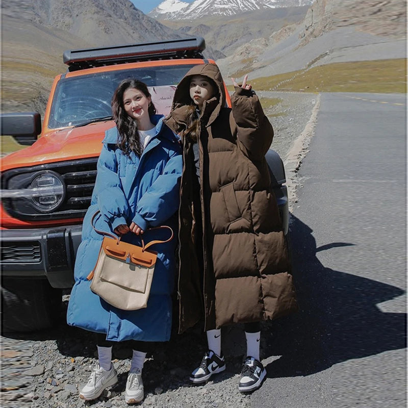 Women's Mid-Length Puffer Jacket – Stylish Warmth for Winter 4