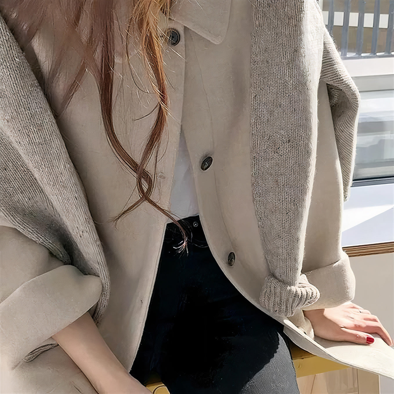 Women's Oversized Coat – Relaxed Fit for Effortless Style 4