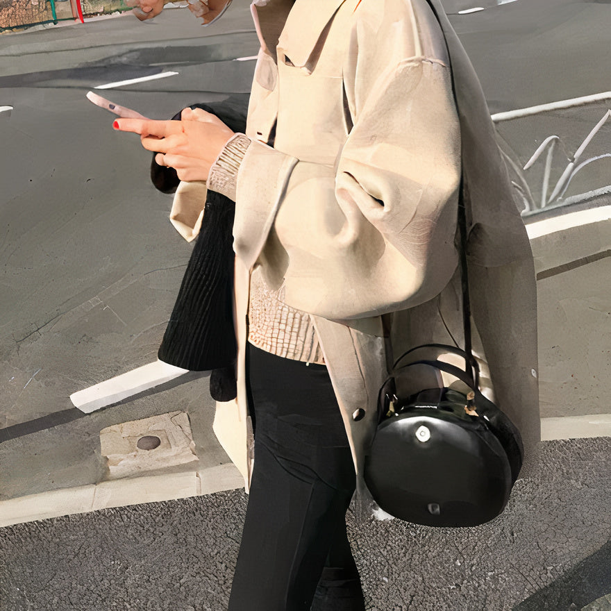 Women's Oversized Coat – Relaxed Fit for Effortless Style 5