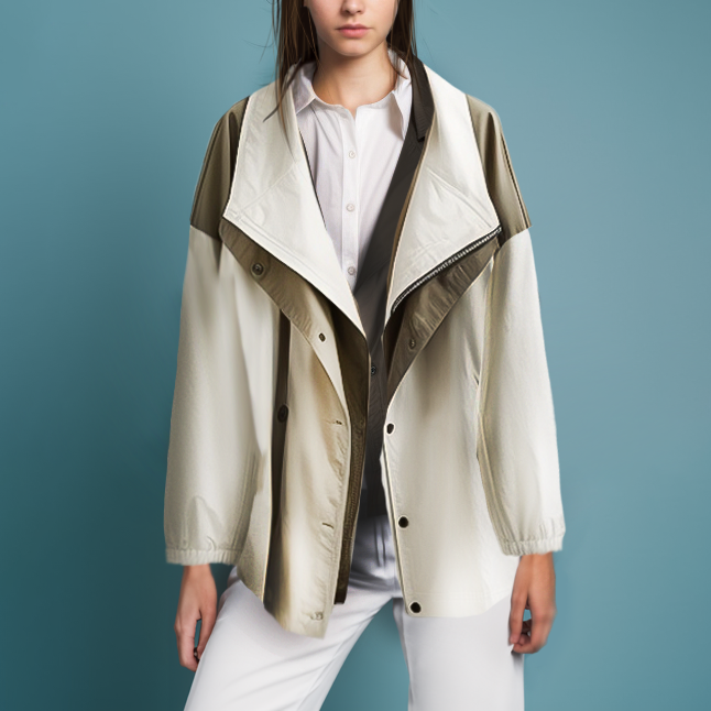 Women’s Oversized Jacket – Lightweight & Windproof for Stylish Comfort 1