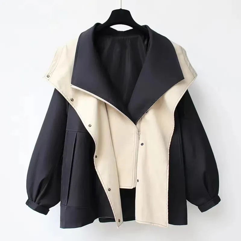 Women’s Oversized Jacket – Lightweight & Windproof for Stylish Comfort 9