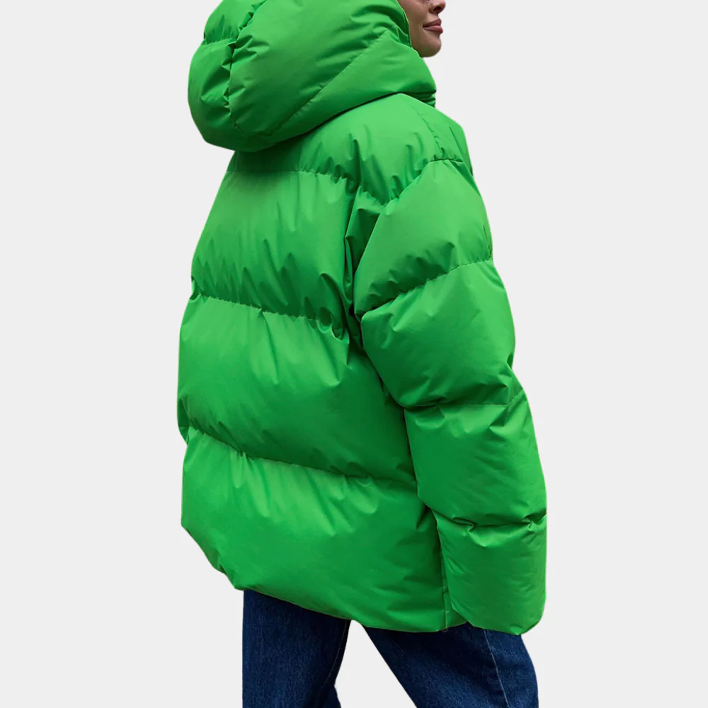 Women’s Oversized Padded Jacket – Cozy Quilted Design for Winter 2