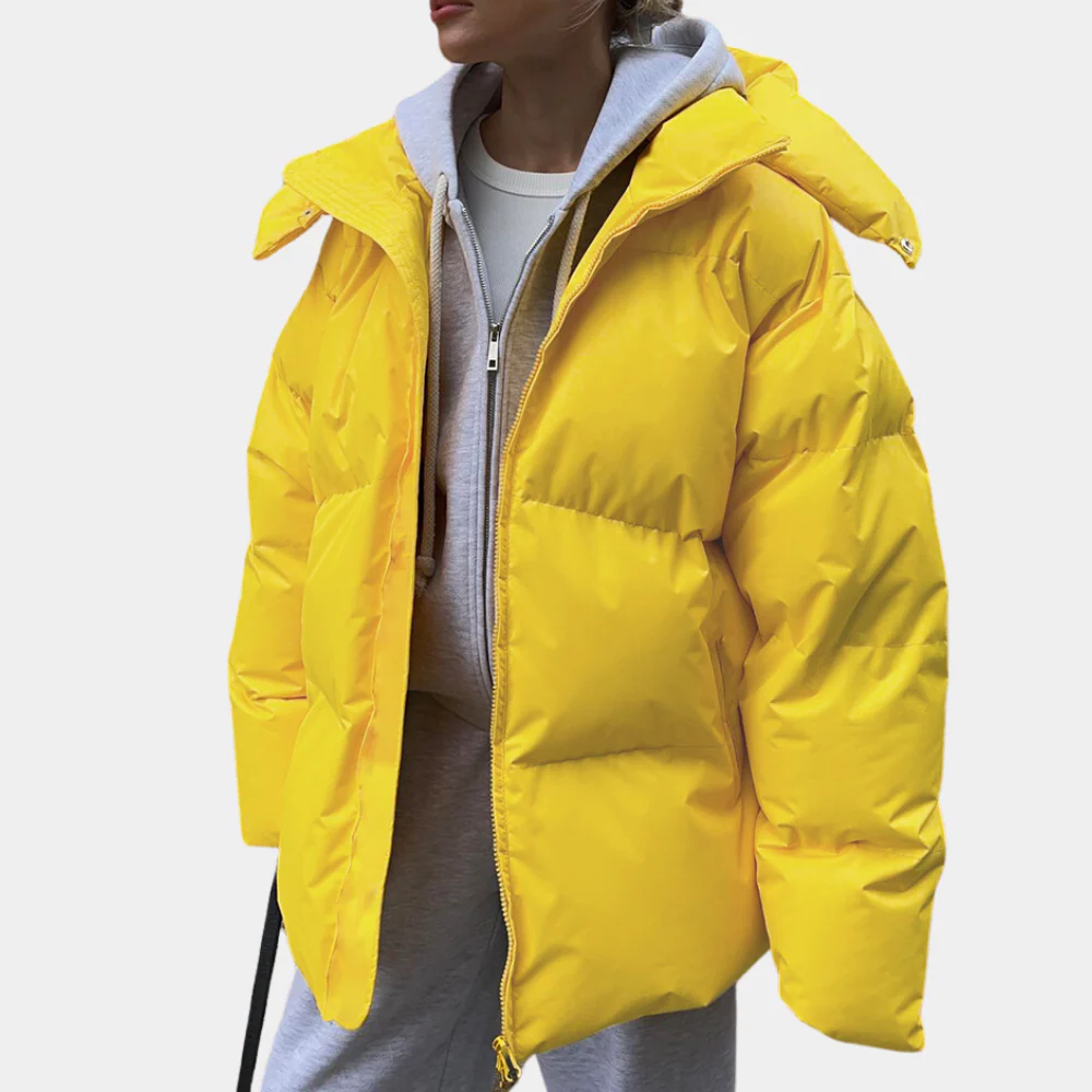 Women’s Oversized Padded Jacket – Cozy Quilted Design for Winter 4