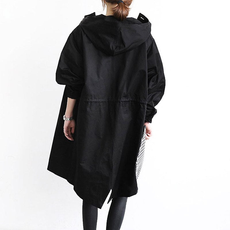 Women's Oversized Trench Coat – Water-Repellent for All-Season Style 7