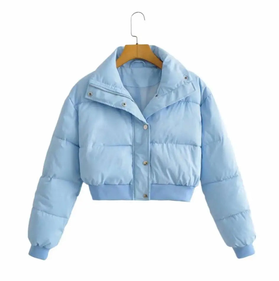Women's Padded Bomber Jacket – Cozy Warmth for Winter Days 5