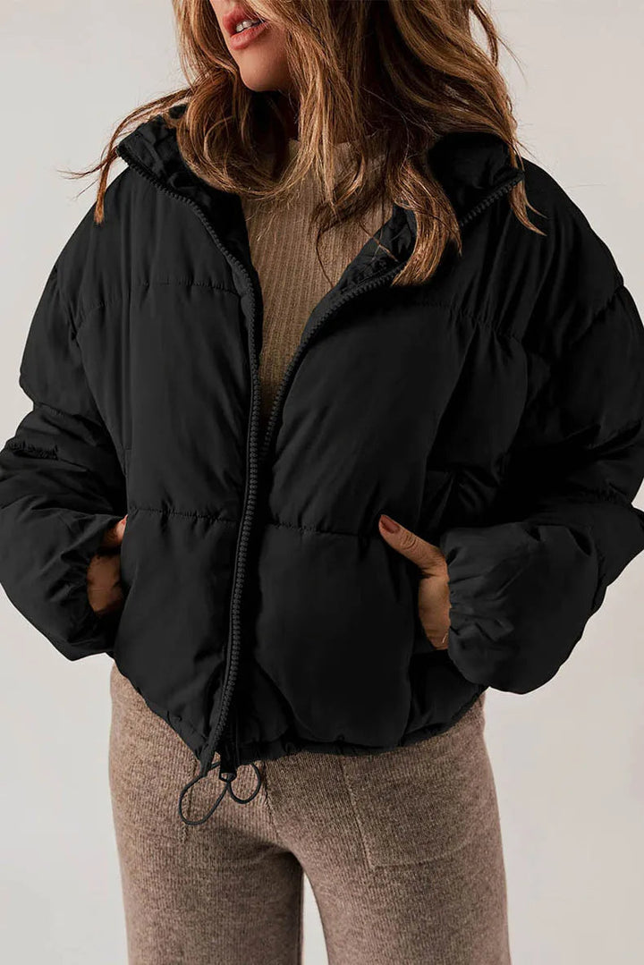 Women’s Puffer Jacket – Cozy Style with Zipper Closure 2