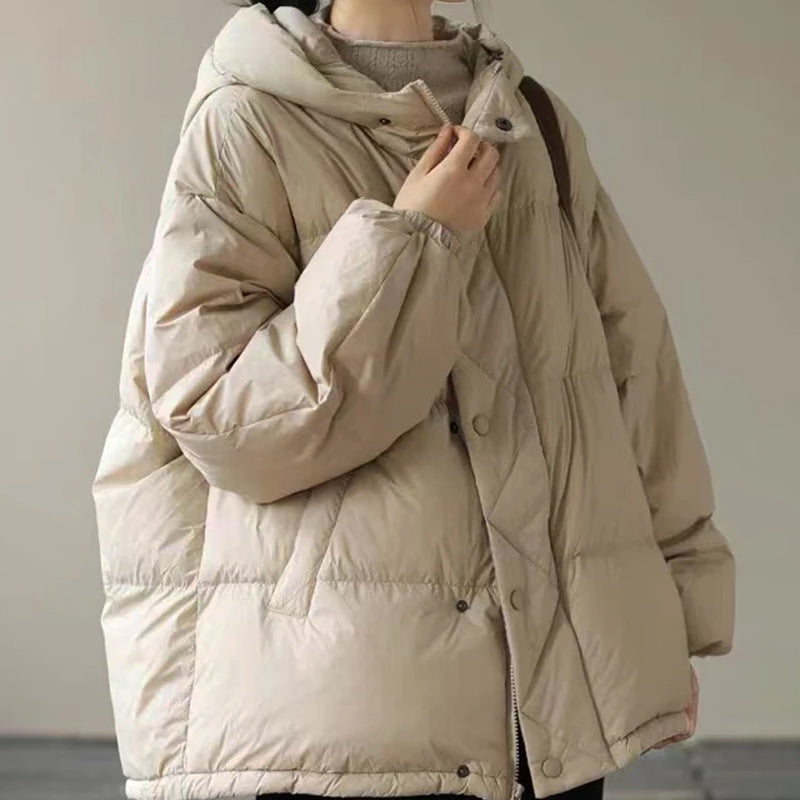Women's Quilted Down Jacket – Stylish Warmth for Winter Days 1