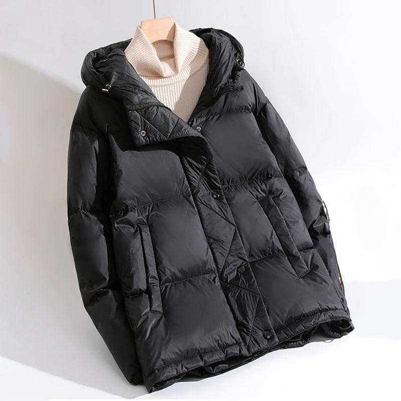 Women's Quilted Down Jacket – Stylish Warmth for Winter Days 2