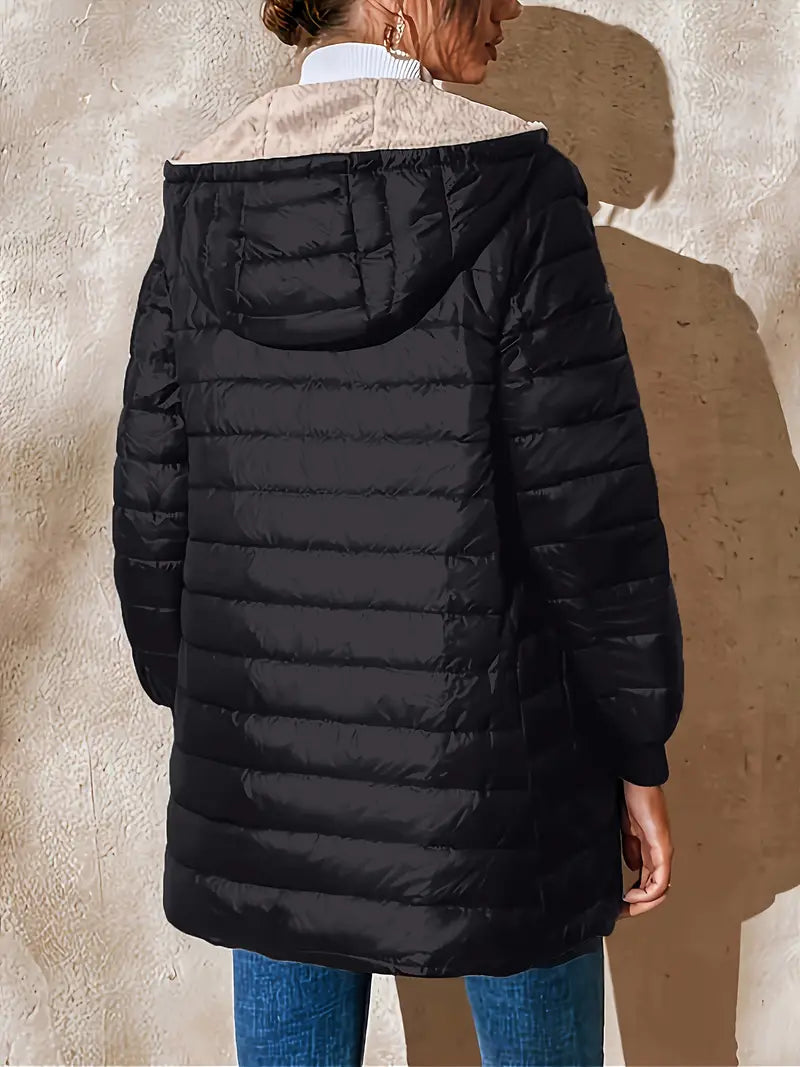 Women's Quilted Hooded Jacket – Stylish Warmth for Chilly Days 10