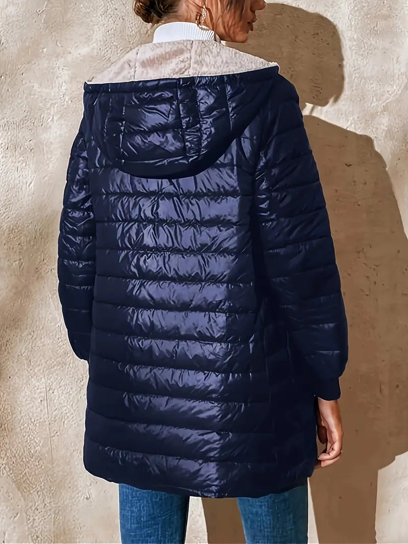 Women's Quilted Hooded Jacket – Stylish Warmth for Chilly Days 3