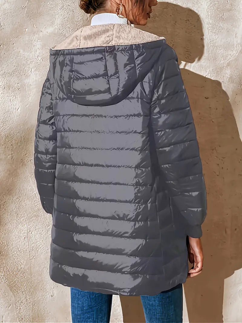 Women's Quilted Hooded Jacket – Stylish Warmth for Chilly Days 5