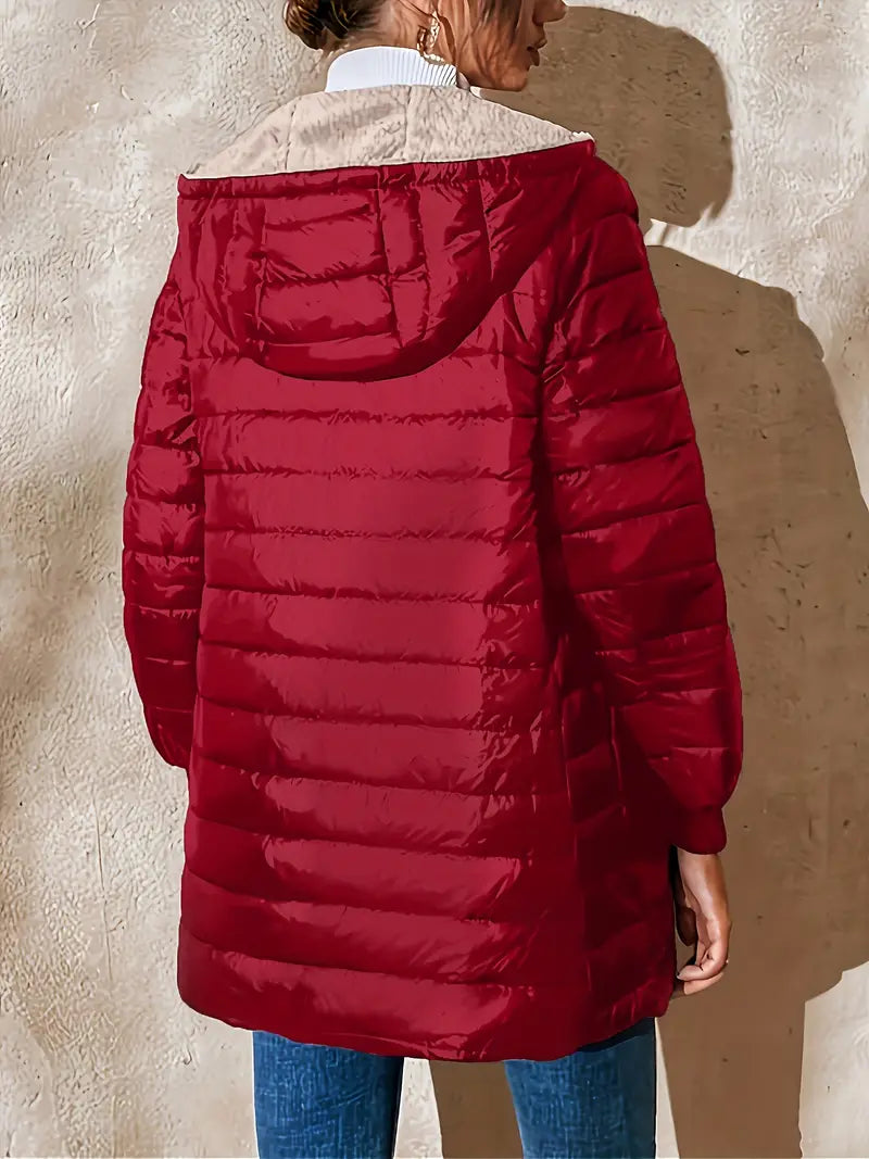Women's Quilted Hooded Jacket – Stylish Warmth for Chilly Days 7