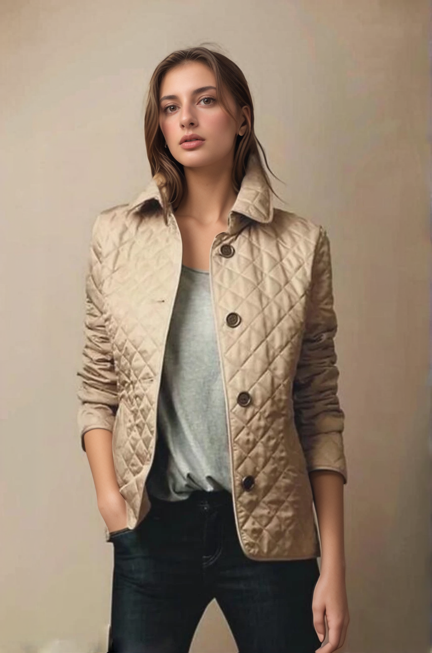Women's Quilted Nylon Jacket – Lightweight Warmth for Casual Days 1