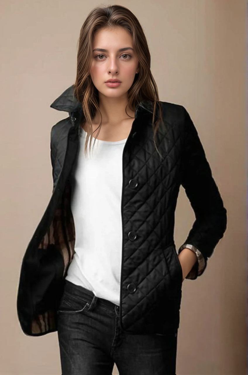 Women's Quilted Nylon Jacket – Lightweight Warmth for Casual Days 3
