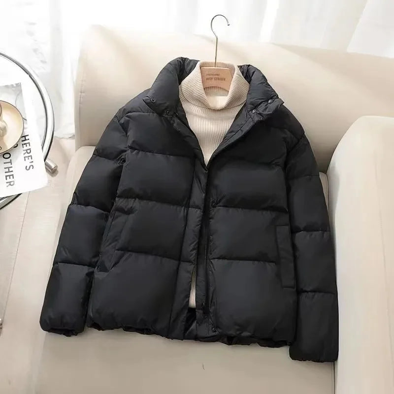 Women's Quilted Puffer Jacket – Insulated & Stylish for Winter 2
