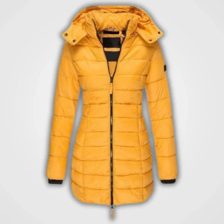 Women's Quilted Winter Jacket – Cozy Cotton with Stylish Hood 3
