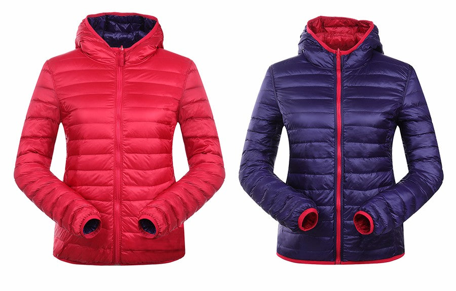 Women's Reversible Down Jacket – Ultra-Light & Stylish Comfort 5
