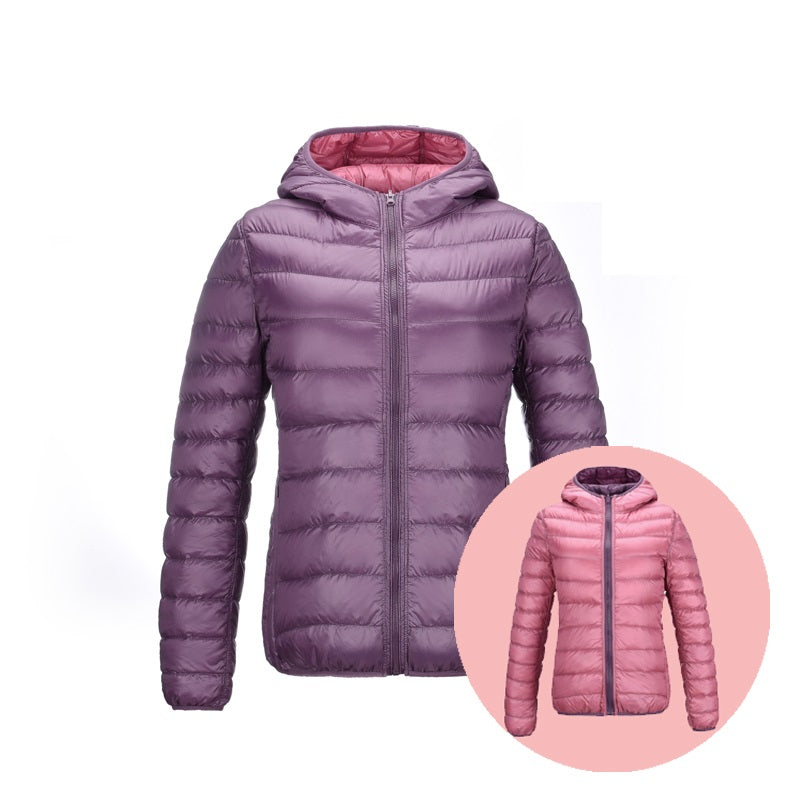 Women's Reversible Down Jacket – Ultra-Light & Stylish Comfort 9