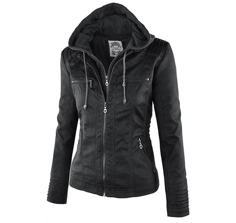 Women's Short Leather Jacket – Chic Style for Every Occasion 1