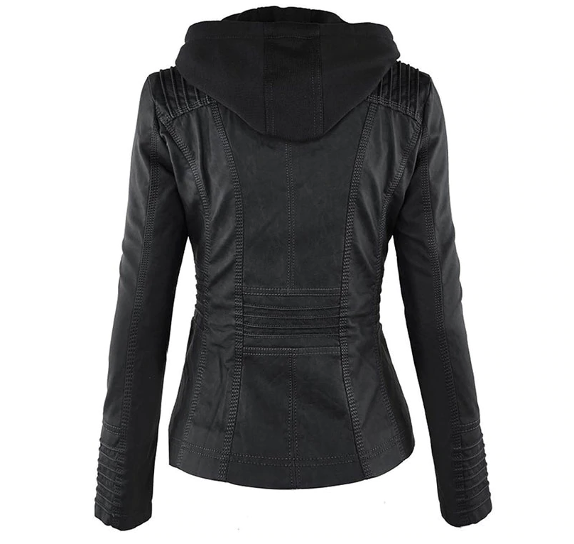 Women's Short Leather Jacket – Chic Style for Every Occasion 2