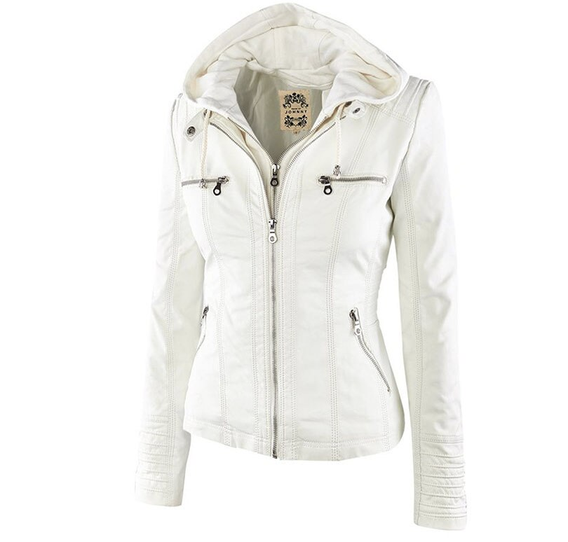 Women's Short Leather Jacket – Chic Style for Every Occasion 4