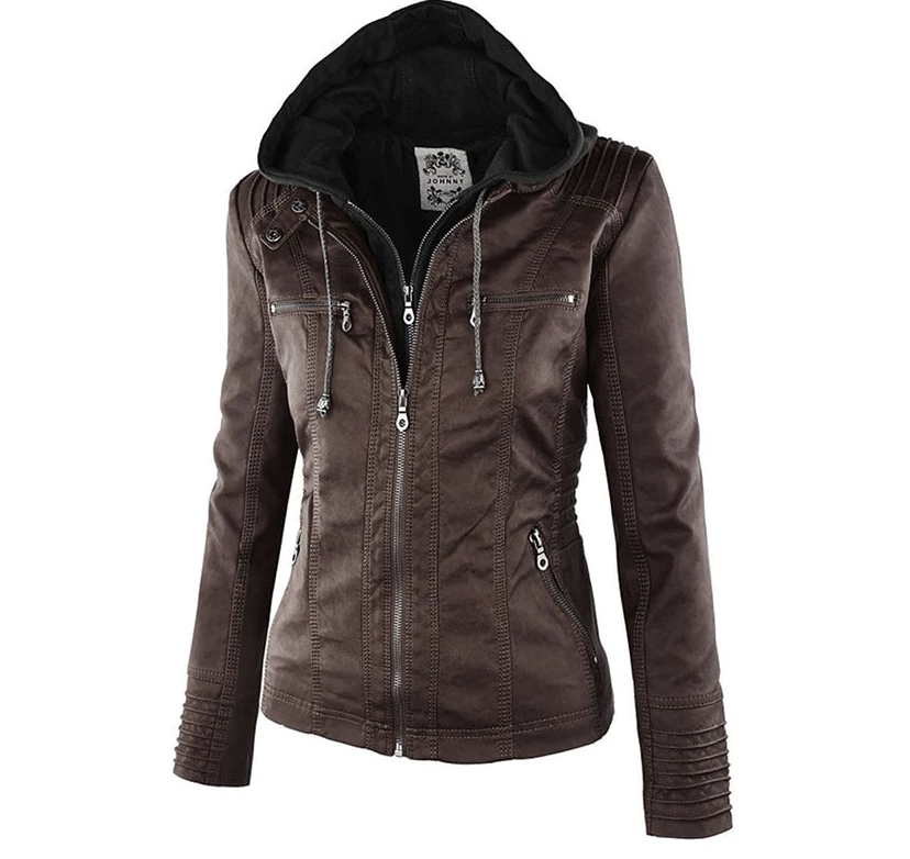 Women's Short Leather Jacket – Chic Style for Every Occasion 5